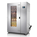 220V Industrial Heat Pump Food-Dehydrator Machine 60℉-158℉ Stainless Steel 24 Trays 50Hz Commercial Food Dryer 75% Energy Saving 125ft² Large Capcity Drying for Fruit,Beef Jerky Maker (46.5×27×69.8)