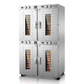 120V Commercial Food-Dehydrator Machine 88 Trays,150ft² Large Capacity Food-Dryer Machine with 15H & 194°F,7400W & 60Hz No Plug Industrial Commercial-Dehydrator Single-Phase for Food Processing Plant